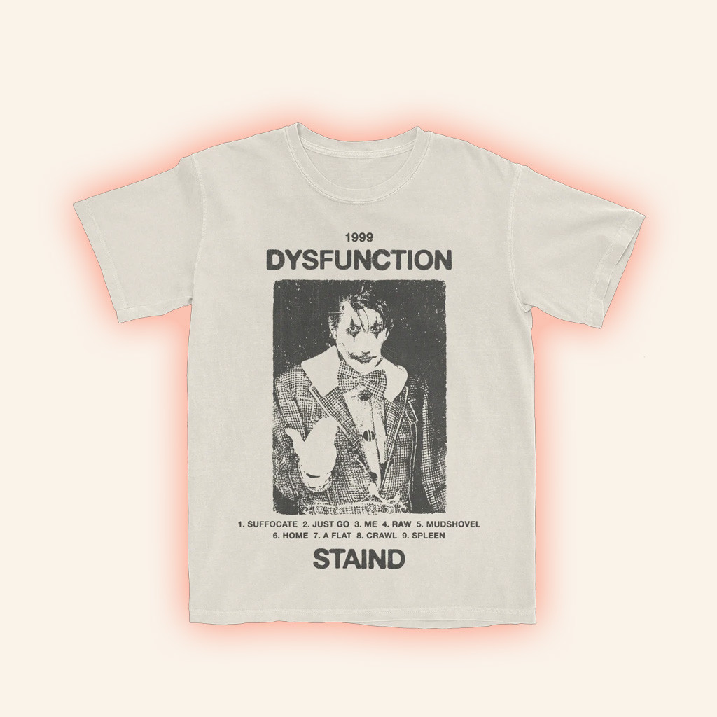 Staind Merch Dysfunction T-Shirt Gifts For People Who Like Music Staind Merch Dysfunction T-Shirt Gifts For People Who Like Music