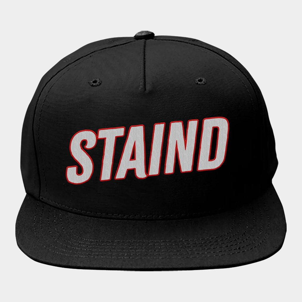 Staind Merch Modern Logo Snapback Hat Embroidered Staind Hat Gifts For Music Fans
