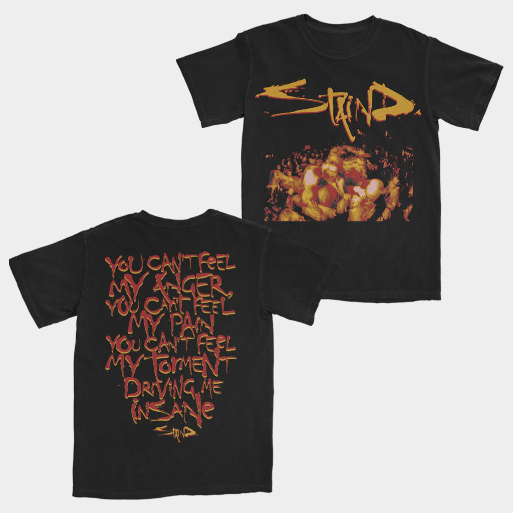 Staind Merch Mudshovel T-Shirt You Can't Feel My Anger Shirt Birthday Gifts For Music Lovers