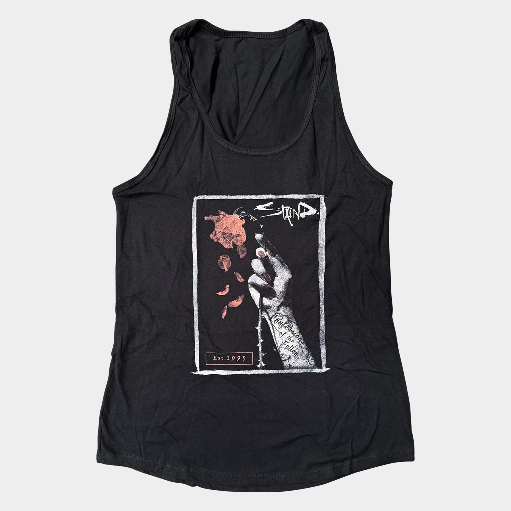 Staind Merch Rose Women's Tank Staind Apparel Gifts For Rock Enthusiasts