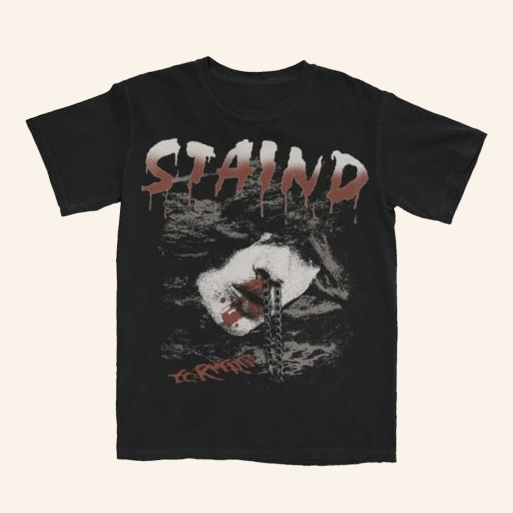 Staind Merch Tormented T-Shirt Christmas Gifts For Rock Lovers Staind Merch Tormented T-Shirt Christmas Gifts For Rock Lovers