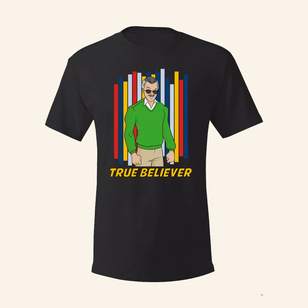 Stan Lee Centennial True Believer T-Shirt Stan Lee Merch Gifts For Dad Stan Lee Centennial True Believer T-Shirt Stan Lee Merch Gifts For Dad
