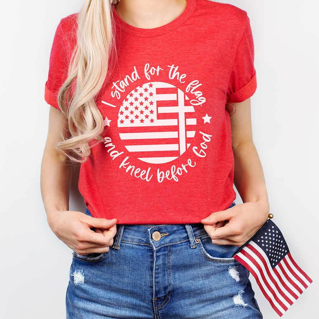 Stand For The Flag Shirt Christian Gifts For Women