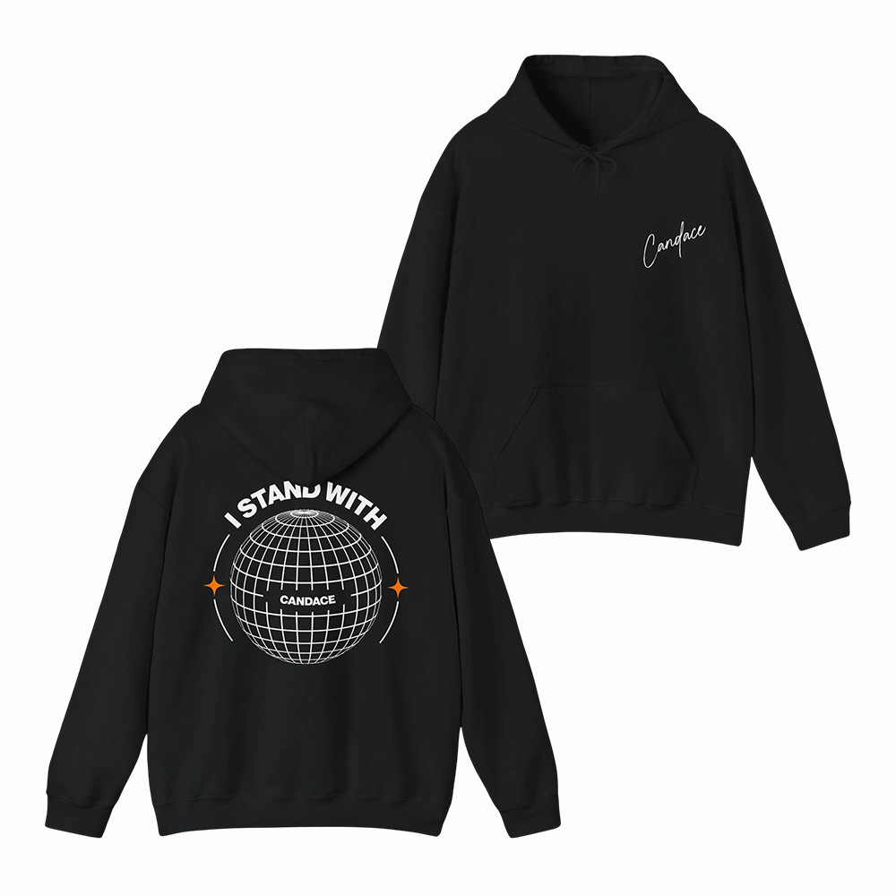 Stand With Candace Global Hoodie Candace Owens Apparel Present For Candace Owens Lovers