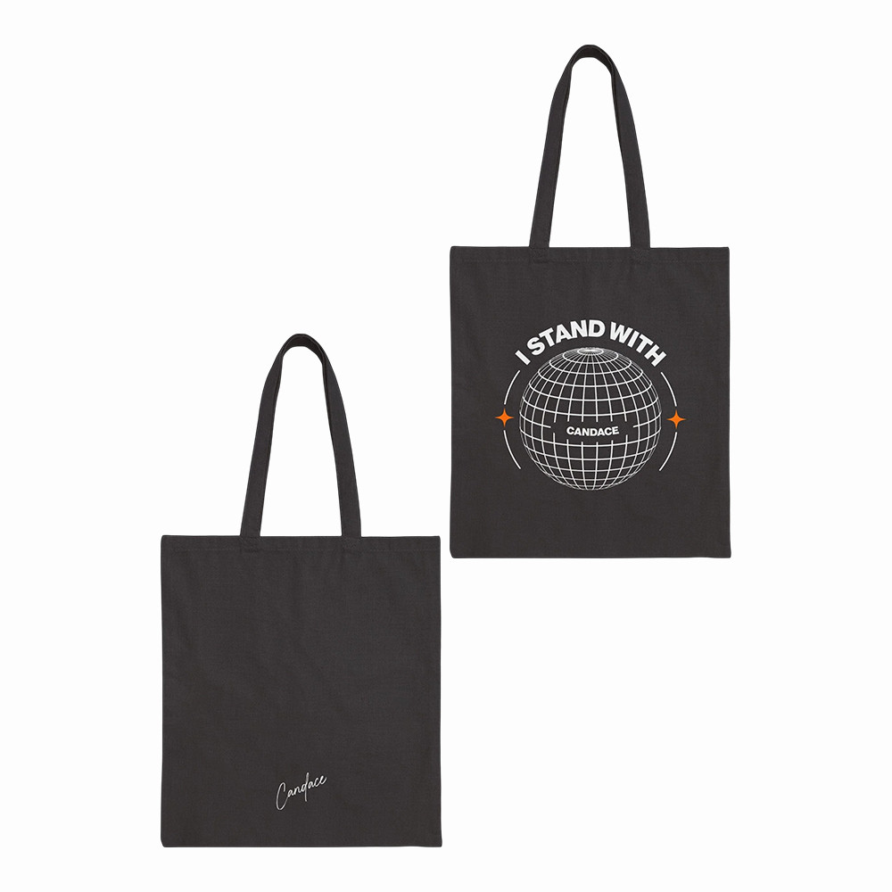 Stand With Candace Tote Bag Candace Owens Accessories Present Idea For Girlfriend