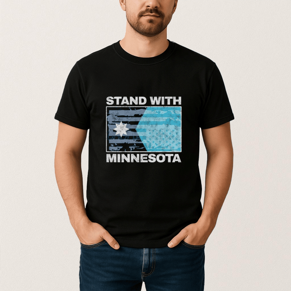Stand With Minnesota T-Shirt Minneapolis Mayor Get The Fuck Out Shirt Activist Gift