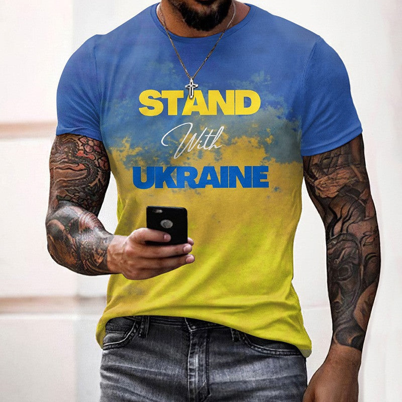 Stand With Ukraine Shirt Zelensky T-Shirt Ukrainian Gifts For Husband Country Boy Gift Stand With Ukraine Shirt Zelensky T-Shirt Ukrainian Gifts For Husband Country Boy Gift