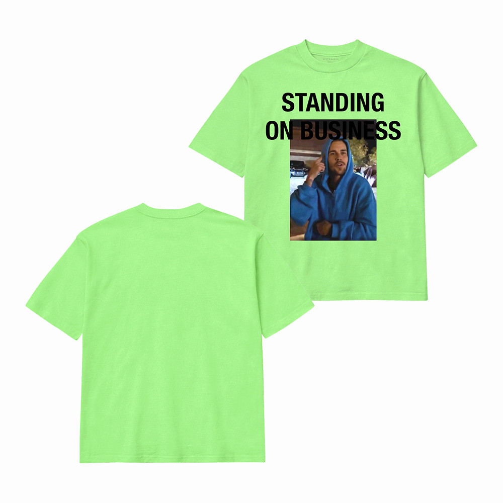Standing On Business Justin Bieber T-Shirt Justin Bieber Coachella 2026 Shirt Fan Gift For Him