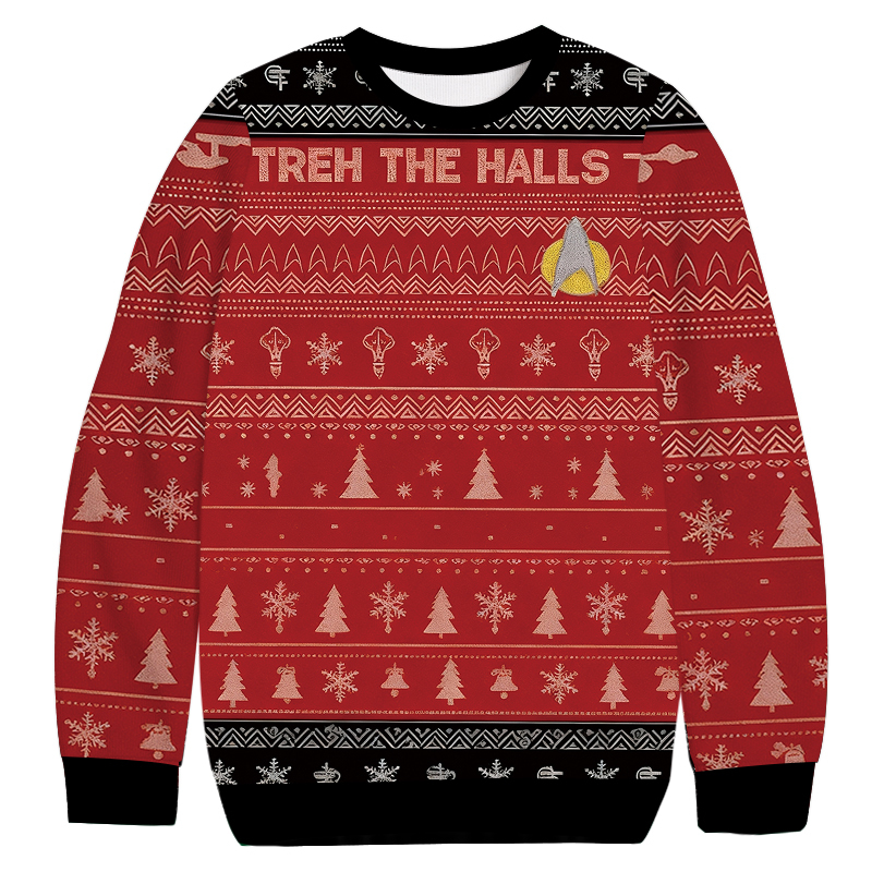 Star Trek Christmas Ugly Sweatshirt Christmas Gift For Friends