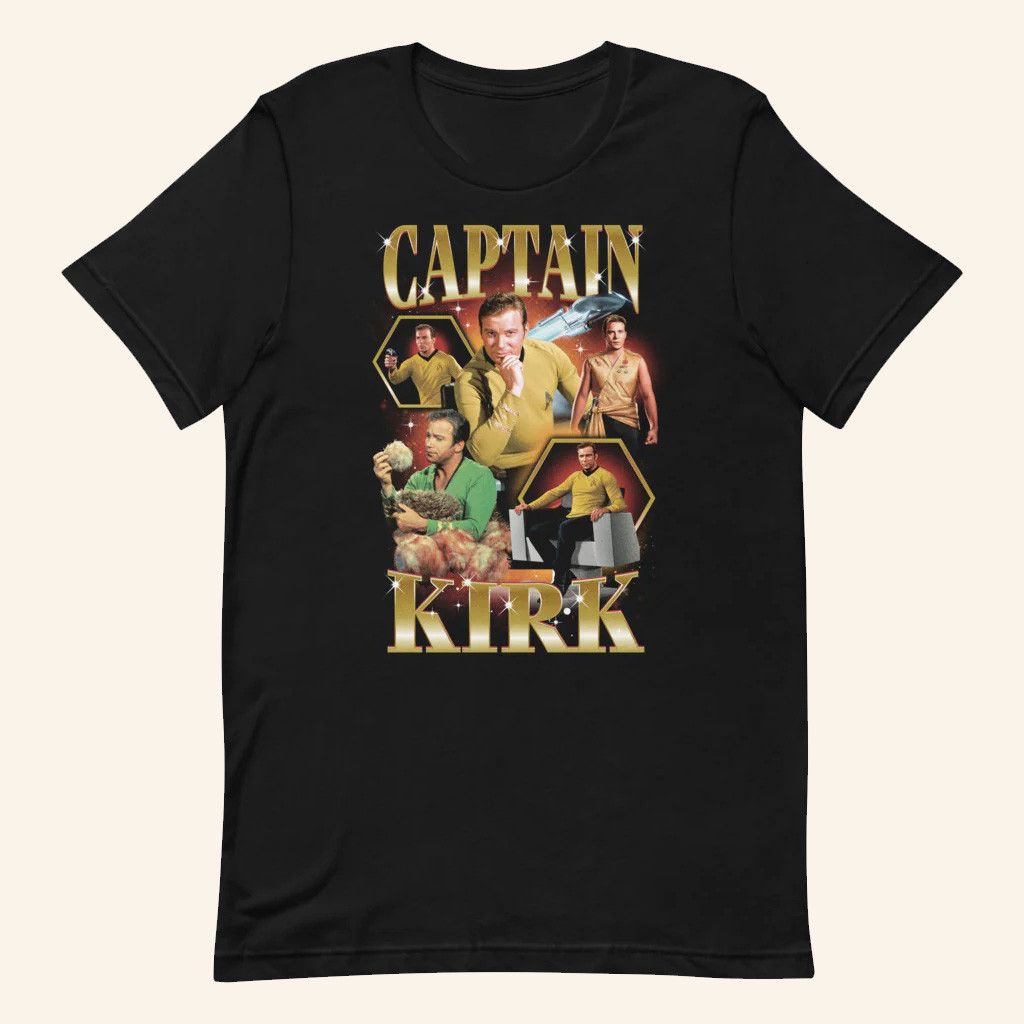 Star Trek Merch The Original Series Kirk Heartthrob T-Shirt Gifts Ideas For Friends