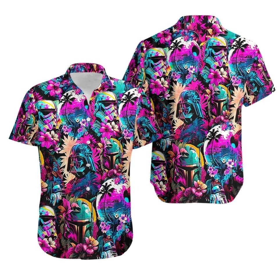 Star War Darth Vader Hawaii Shirt Summer Beach Hawaii Shirt Star War Merch Best Gift For Star War Fans