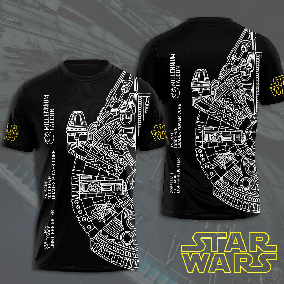Star Wars 3D T-Shirt Birthday Gift Ideas For Him