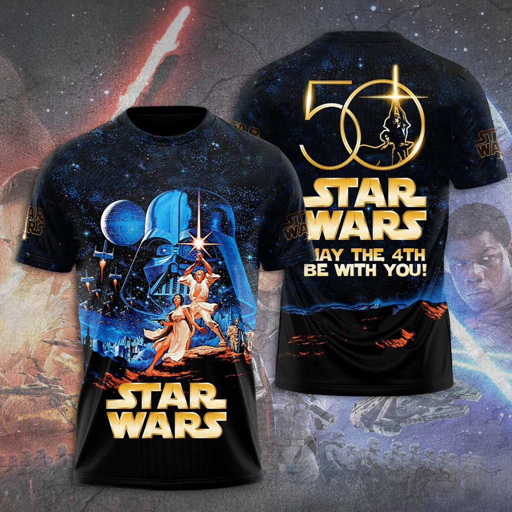 Star Wars 50th Anniversary May The 4th Be With You Shirt Star Wars Merch Gifts For Brother Star Wars 50th Anniversary May The 4th Be With You Shirt Star Wars Merch Gifts For Brother