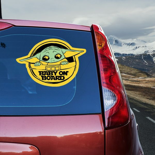 Star Wars Baby On Board Car Stickers Movie Lovers Gifts For Fans
