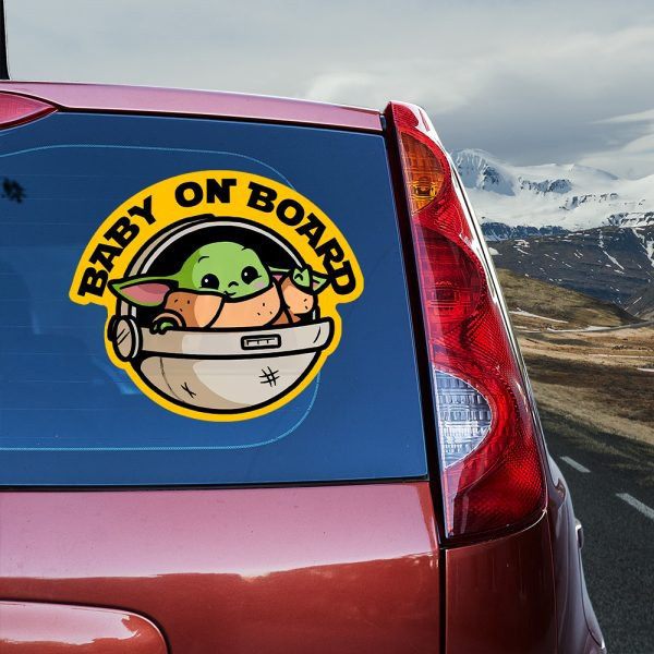 Star Wars Baby On Board Car Stickers Movie Lovers Gifts For Husband