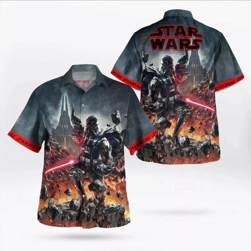 Star Wars Celebration 2025 Merch Darth Vader 2025 Star Wars Anniversary Hawaii Shirt