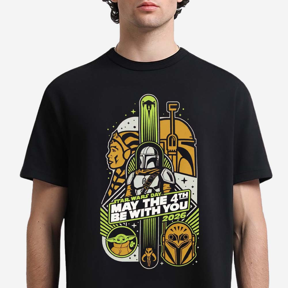 Star Wars Day 2026 Disney Merch May the 4th Be With You T-Shirt Star Wars Day 2026 Clothes