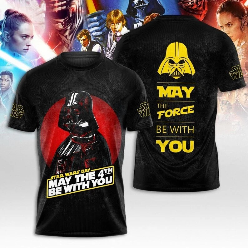 Star Wars Day Darth Vader May The 4th Be With You Shirt Gifts For Husband