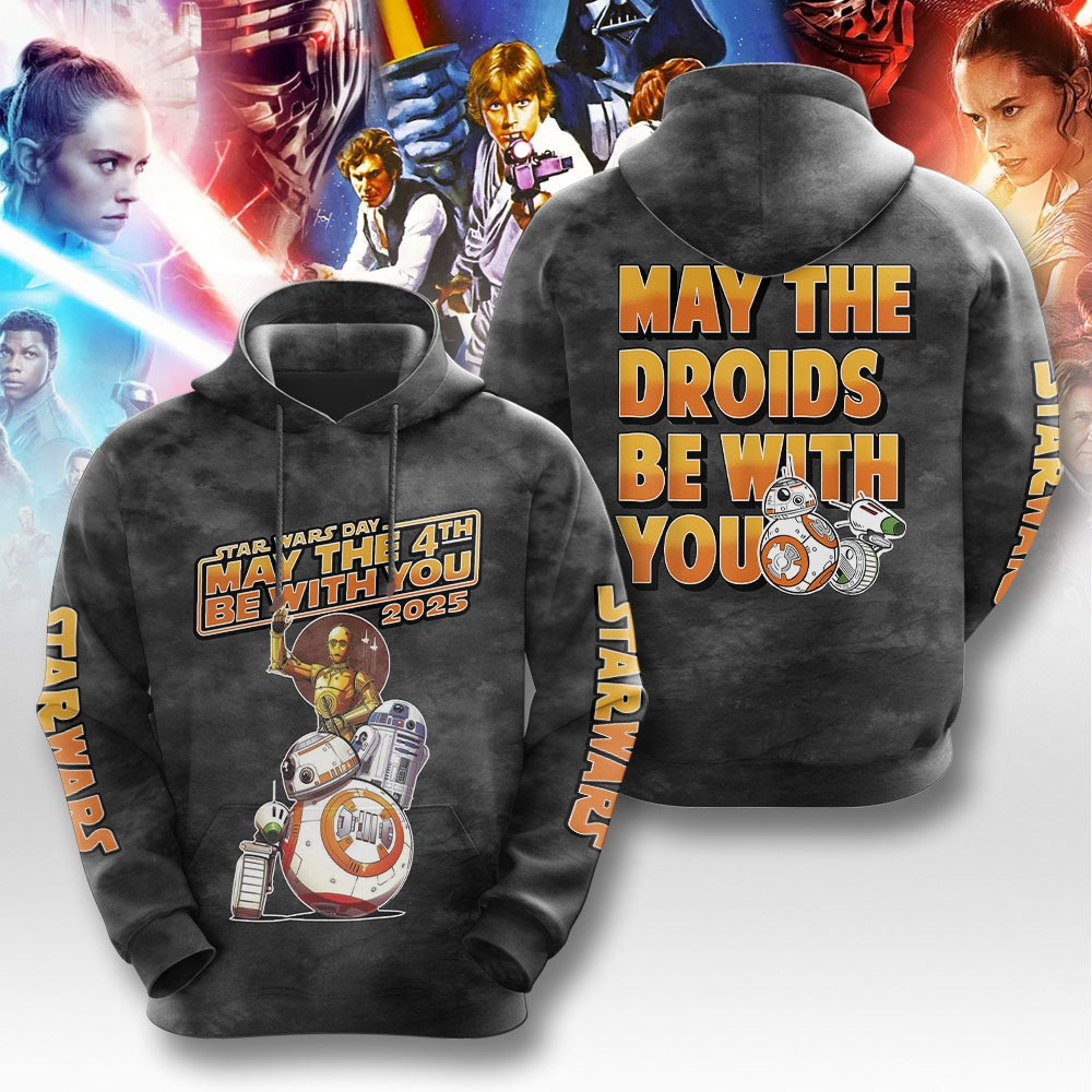 Star Wars Day May The 4TH Be With You 2025 Hoodie Gift For Fans