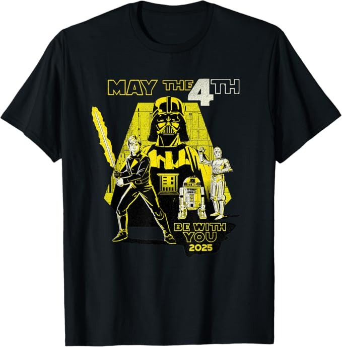 Star Wars Day May the 4th Be With You 2025 T-Shirt Gifts For Brother