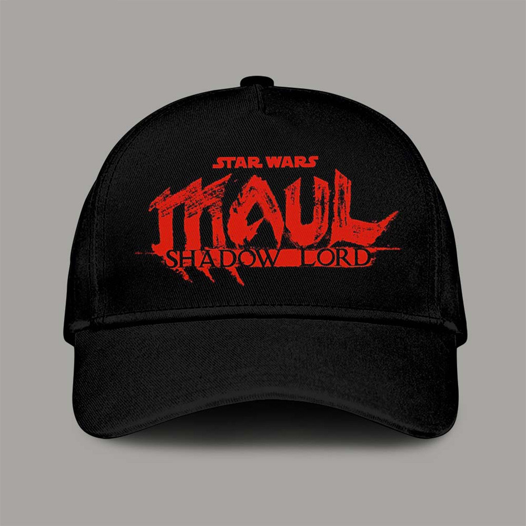 Star Wars Maul Shadow Lord Logo Hat Star Wars Merch Present For Husband Star Wars Maul Shadow Lord Logo Hat Star Wars Merch Present For Husband