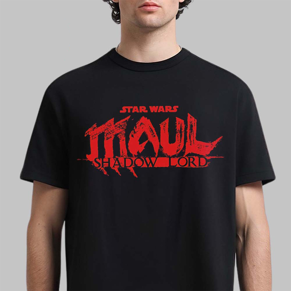 Star Wars Maul Shadow Lord Logo T-Shirt Star Wars Merch Gifts For Brother