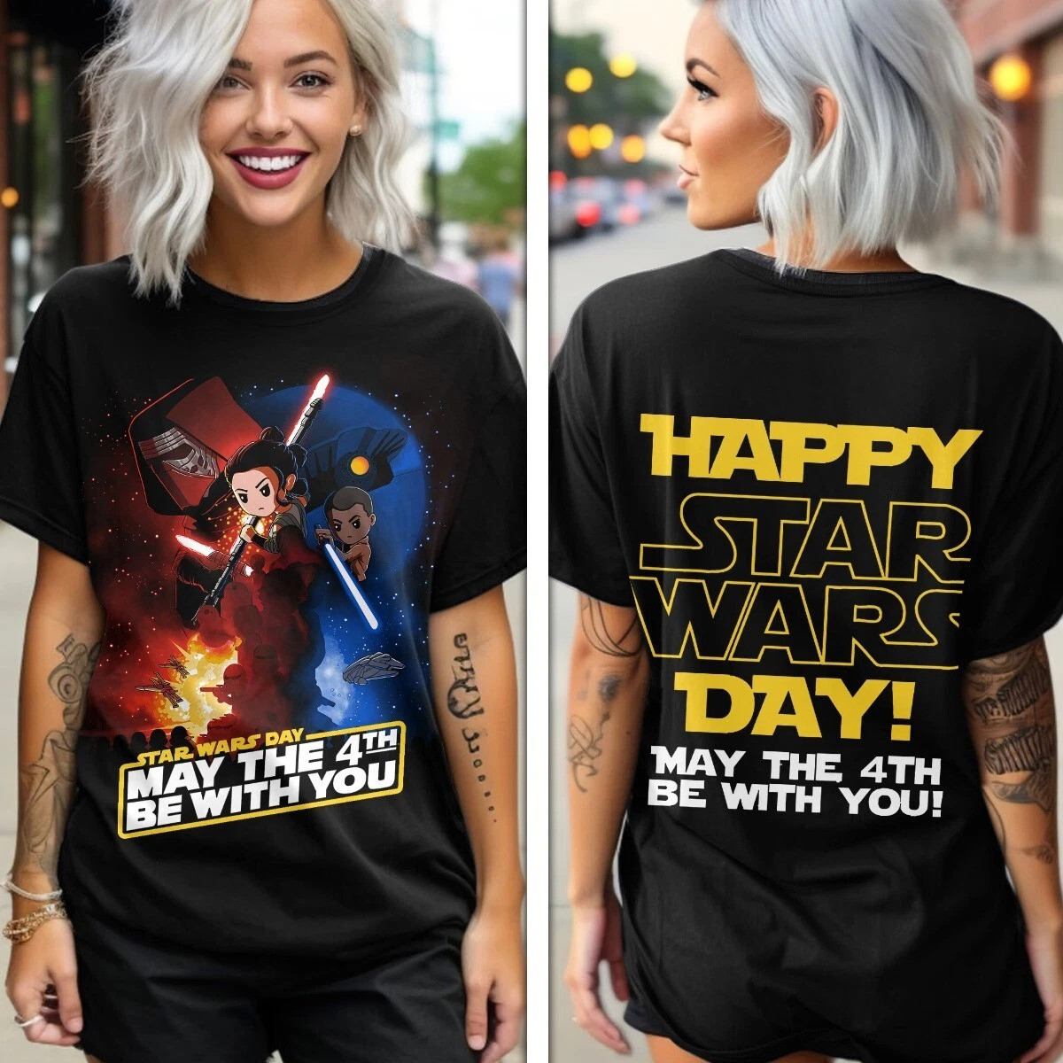 Star Wars May The 4Th Be With You Hot T-Shirt Gifts For Sister