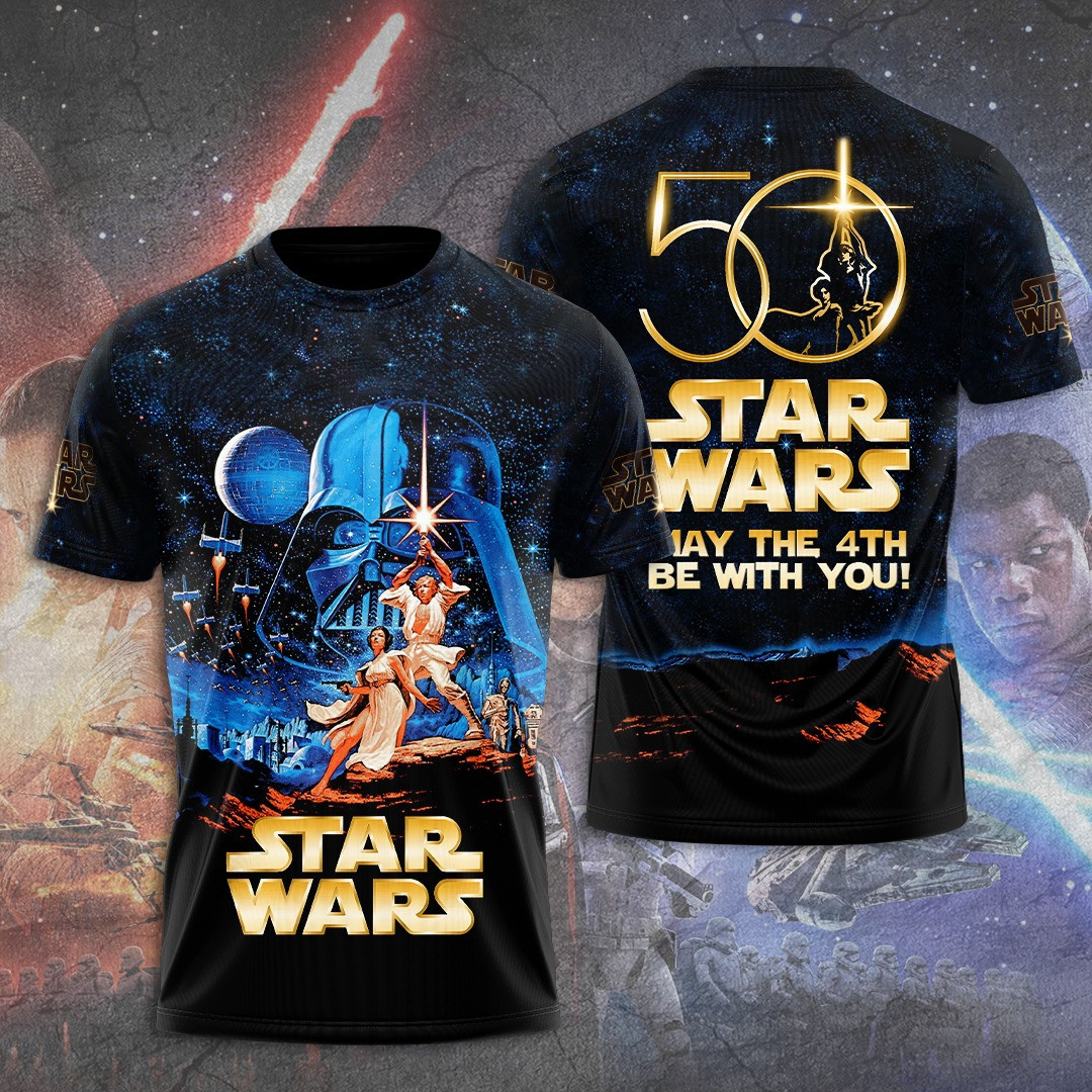 Star Wars May The 4th Be With You T-Shirt Cool Gifts For The Movie Enthusiast