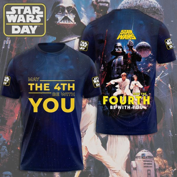 Star Wars May The 4Th Be With You T-Shirt Gifts For Your Boyfriend