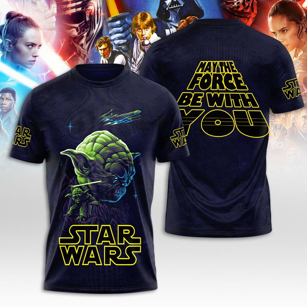 Star Wars May The Force Be With Tou T-Shirt Gift Ideas For Star Wars Lovers