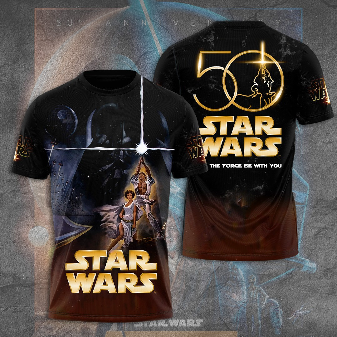 Star Wars May The Force Be With You T-Shirt Unique Gifts For The Movie Enthusiast