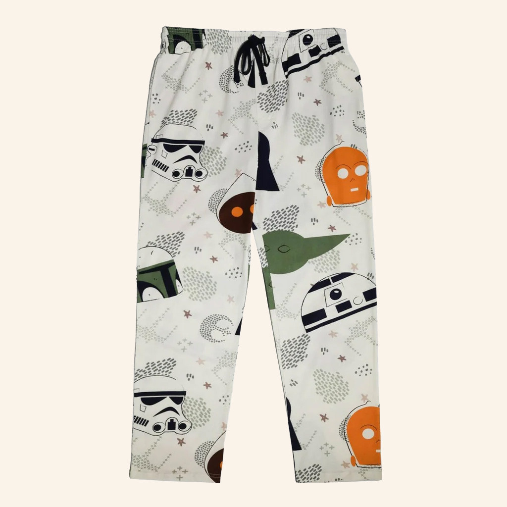 Star Wars Merch Character Retro Pajama Pants Best Gifts For Star Wars Fans Star Wars Merch Character Retro Pajama Pants Best Gifts For Star Wars Fans