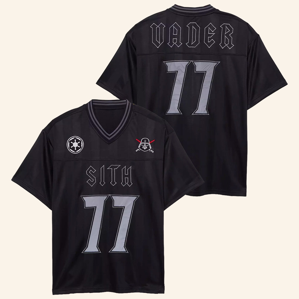 Star Wars Merch Darth Vader Football Jersey Unique Gifts For Best Friends