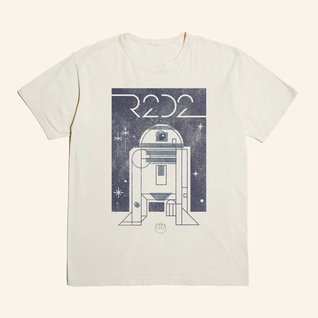 Star Wars Merch R2D2 Postmodern T-Shirt Presents For Star Wars Fans