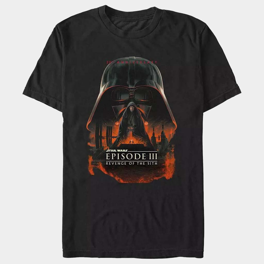 Star Wars Merch Star Wars Episode III Revenge Of The Sith 20th Anniversary Poster T-Shirt Gifts Star Wars Merch Star Wars Episode III Revenge Of The Sith 20th Anniversary Poster T-Shirt Gifts