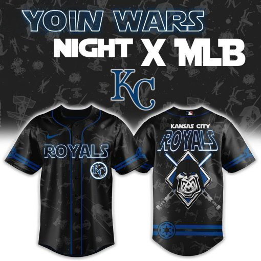 Star Wars Night x MLB Kansas City Royals Baseball Jersey Best Gifts For Hockey Fans