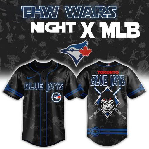Star Wars Night x MLB Toronto Blue Jays Baseball Jersey Great Gifts For Hockey Fans