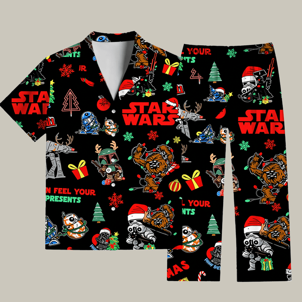 Star Wars Pajama Set Merry Xmas Apparel Christmas Gifts For Boyfriend