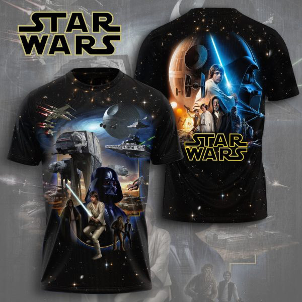 Star Wars T-Shirt Movie Fans Gifts For Boyfriend