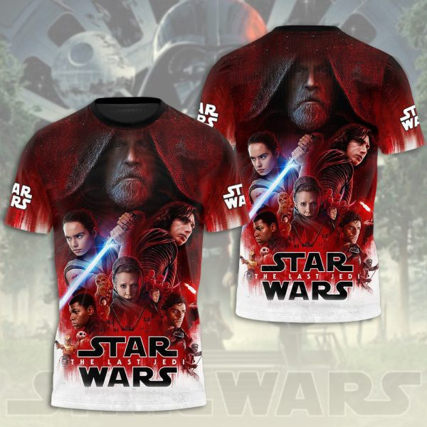Star Wars The Last Jedi T-Shirt Gifts For Movie Fans