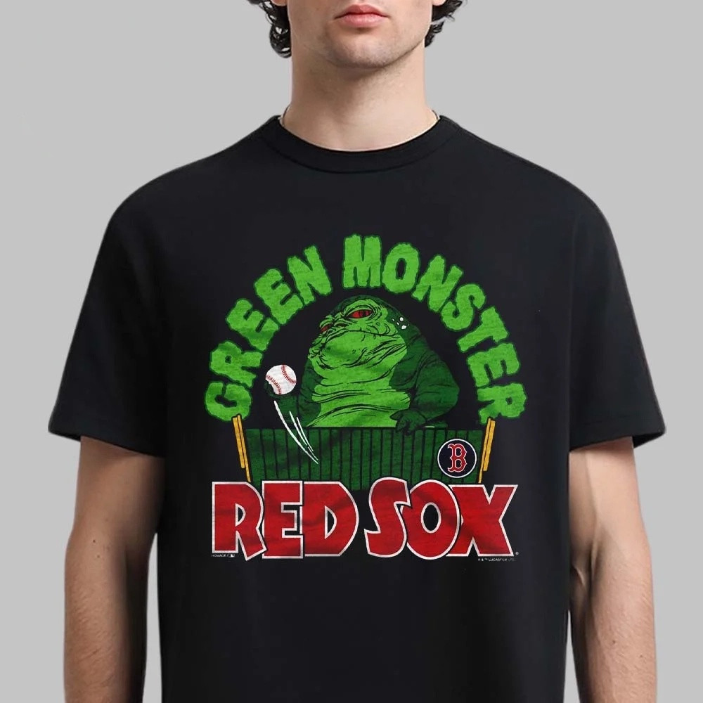 Star Wars X MLB 2026 Star Wars Day Boston Red Sox T-Shirt Star Wars Merch Baseball Lover Gift