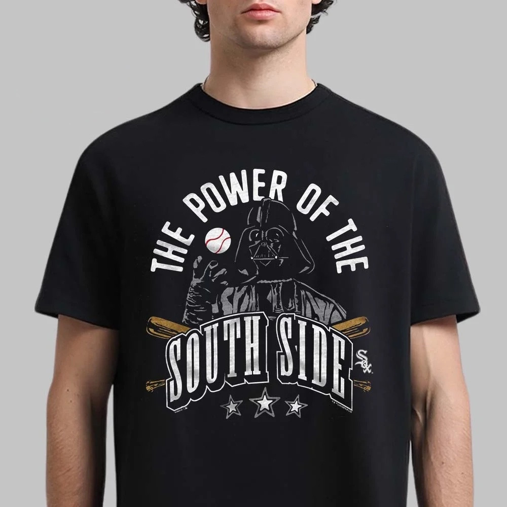 Star Wars X MLB 2026 Star Wars Day Chicago White Sox T-Shirt The Power Of The South Side Shirt