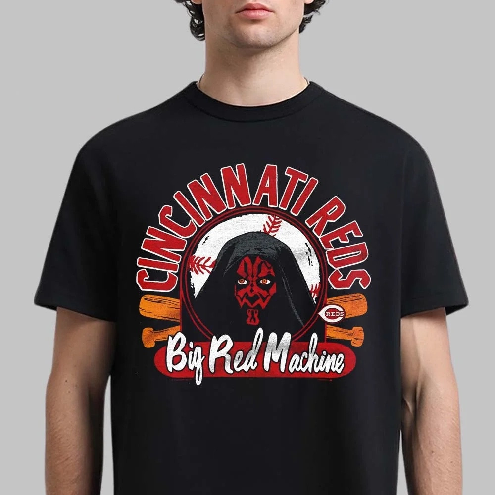 Star Wars X MLB 2026 Star Wars Day Cincinnati Reds T-Shirt Big Red Machine Shirt