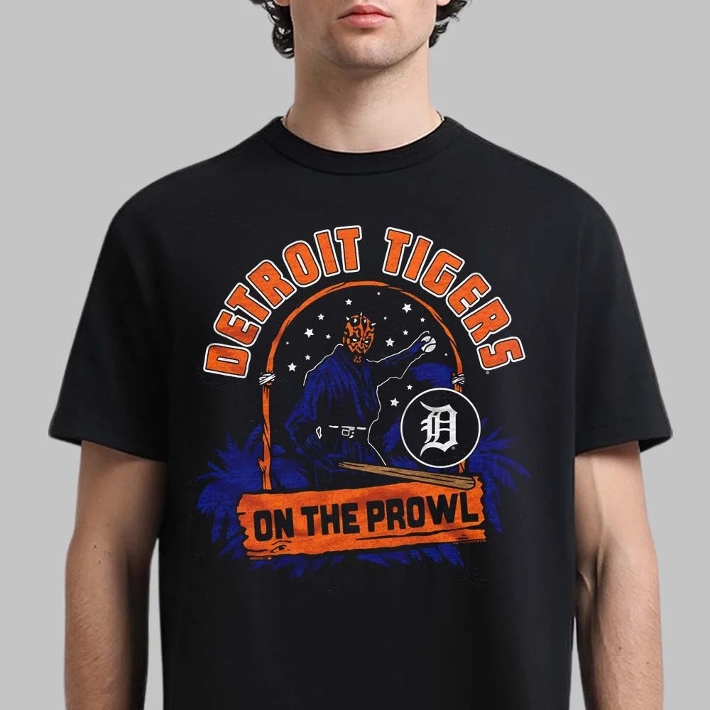 Star Wars X MLB 2026 Star Wars Day Detroit Tigers T-Shirt Baseball Tee Gift For Huge Fans
