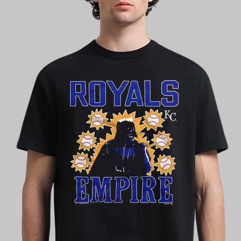 Star Wars X MLB 2026 Star Wars Day Kansas City T-Shirt Kansas City Merch Gift For Brother
