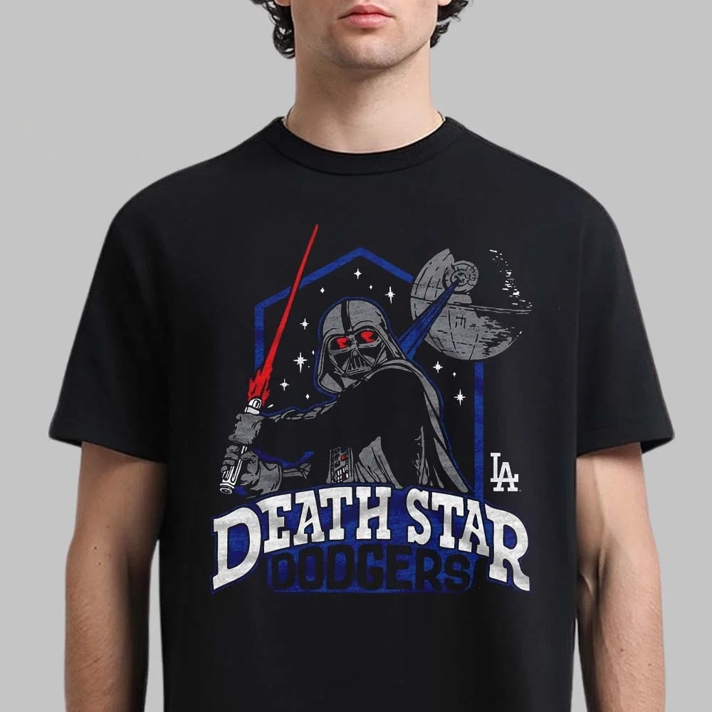 Star Wars X MLB 2026 Star Wars Day Los Angeles Dodgers T-Shirt LA Dodgers Merch Fans Gift