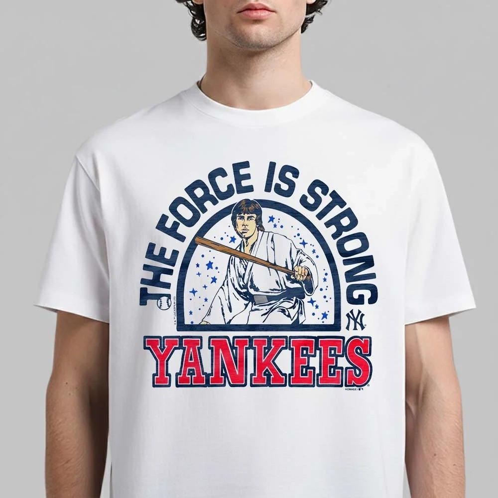Star Wars X MLB 2026 Star Wars Day New York Yankees T-Shirt Baseball Merch Gift For Boyfriend