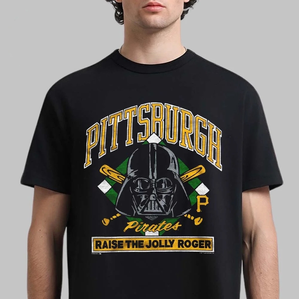 Star Wars X MLB 2026 Star Wars Day Pittsburgh Pirates T-Shirt Baseball Clothes Gift For Fans