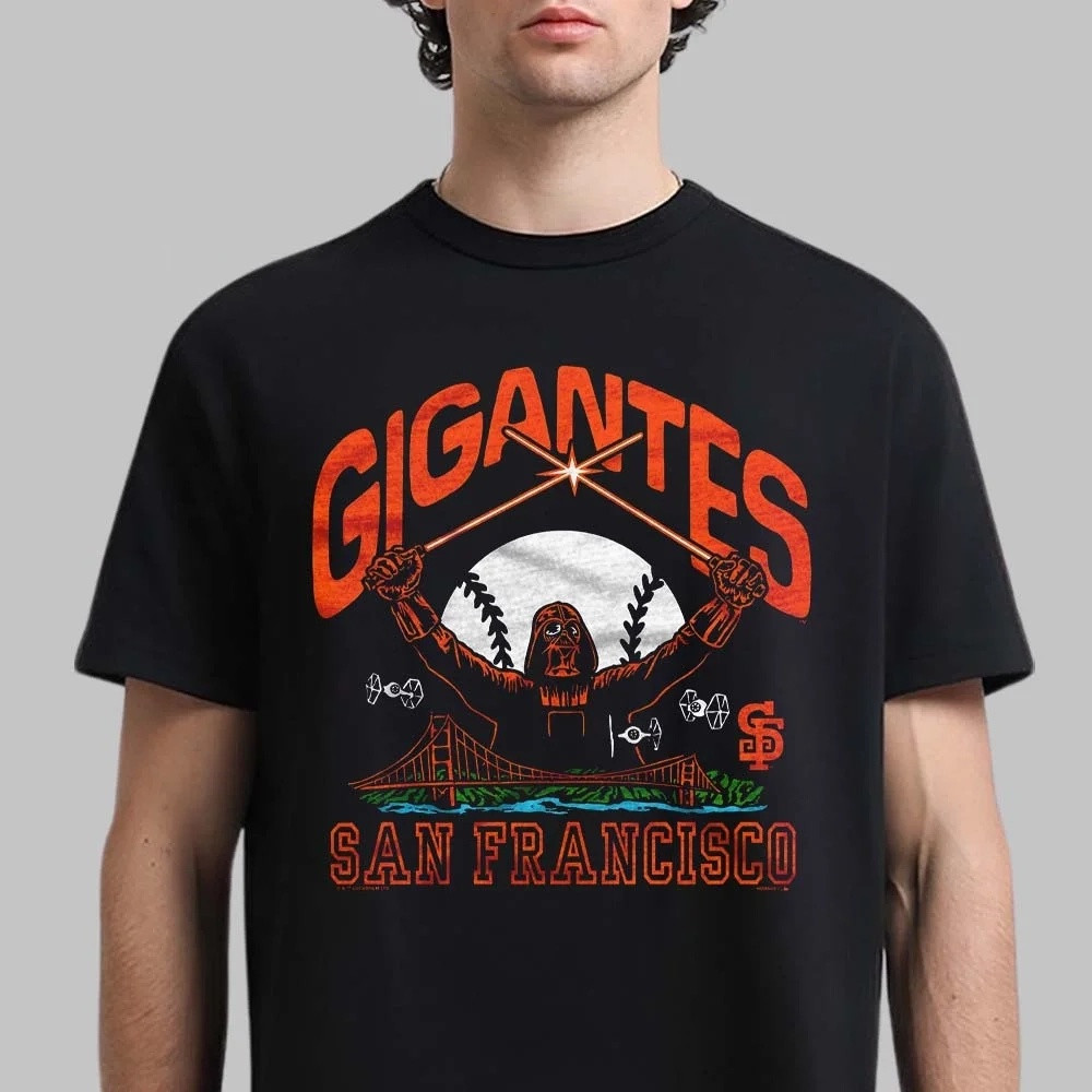 Star Wars X MLB 2026 Star Wars Day San Francisco Giants T-Shirt Unique Present For Boyfriend