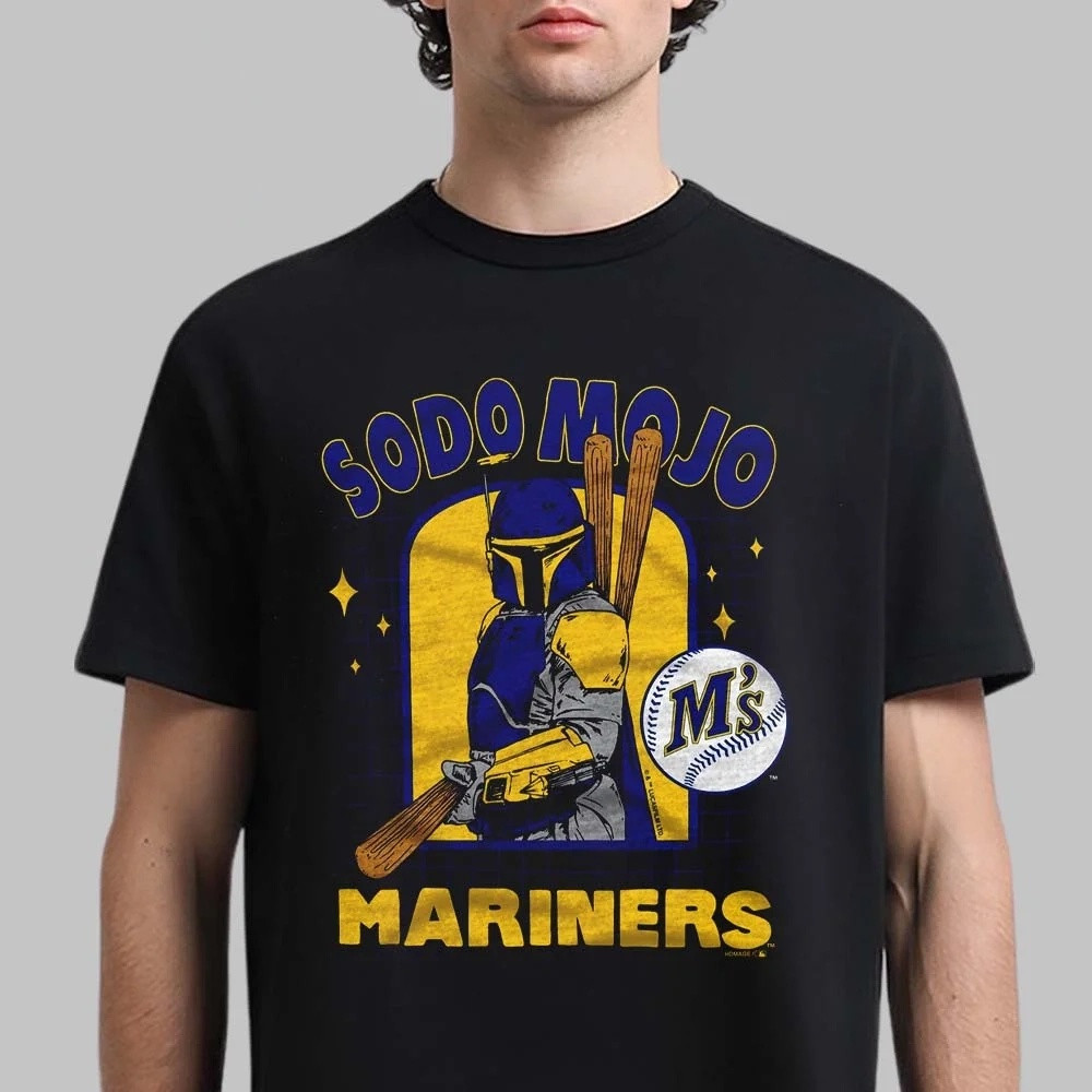 Star Wars X MLB 2026 Star Wars Day Seattle Mariners T-Shirt Baseball Lover Gift For Him
